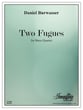 Two Fugues Brass Quartet cover